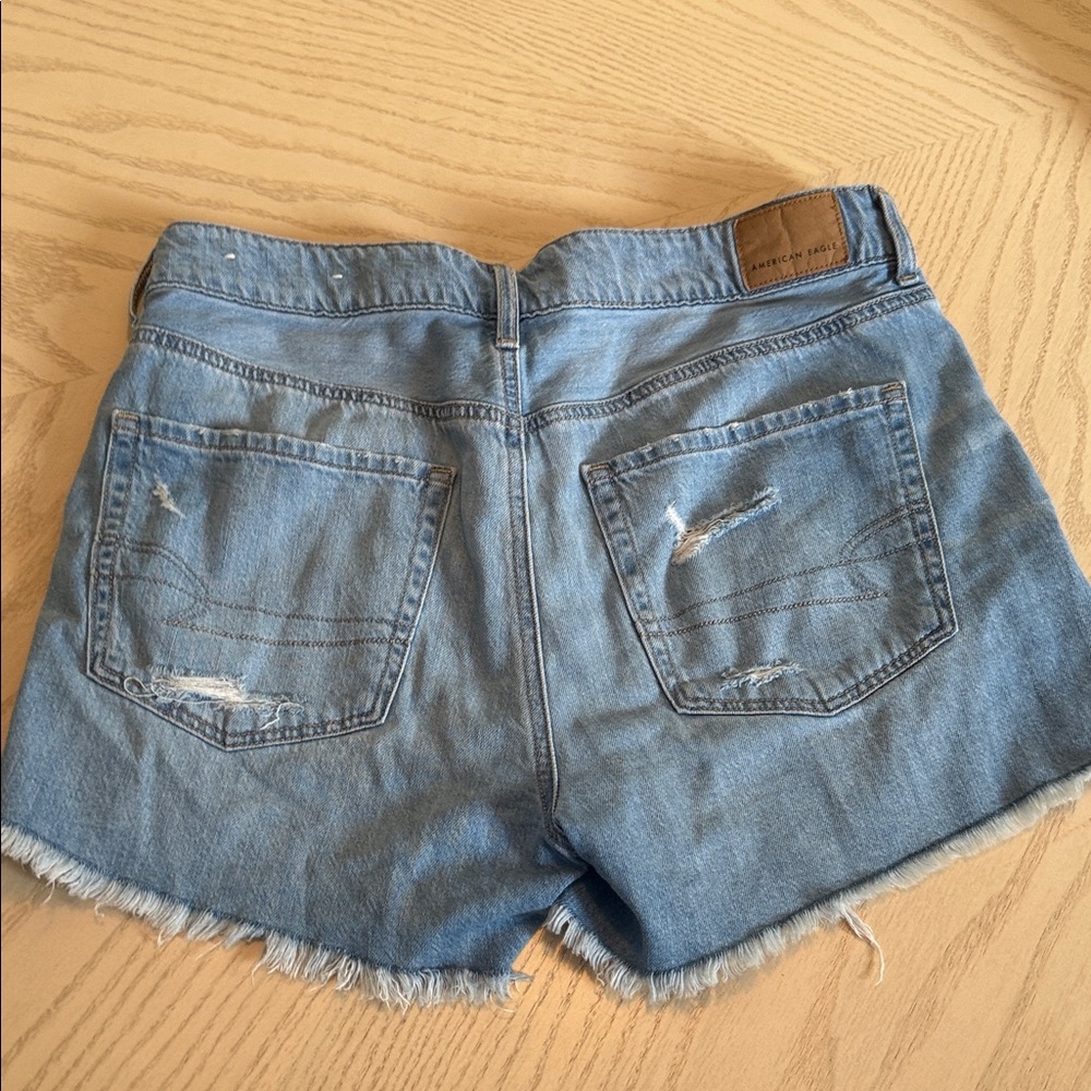 Distressed Denim Women Shorts 💜✝️ - Picture 6 of 8